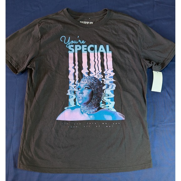 Lizzo Tops - Lizzo You're Special Graphic T Shirt Black Music‎ Band Tee Small S New with tags